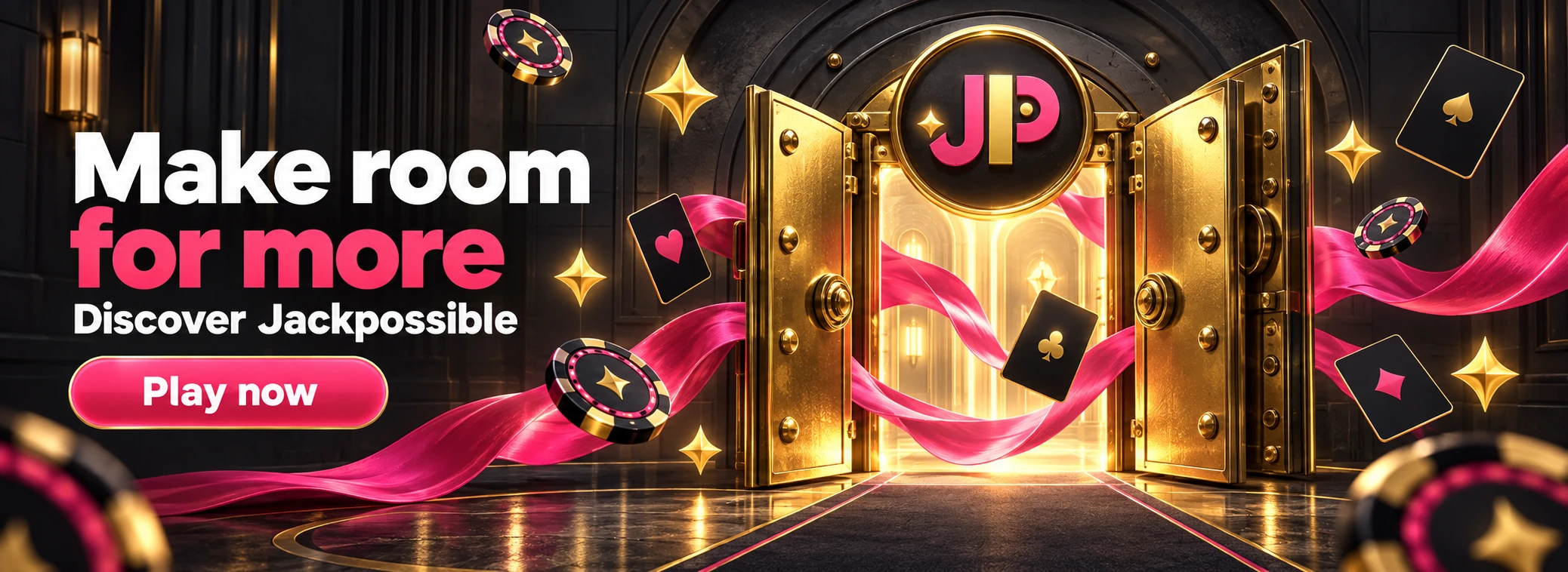 Jackpossible banner: Make room for more